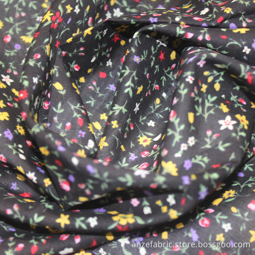 Wholesale voile fabric digital printing cotton voile fabric